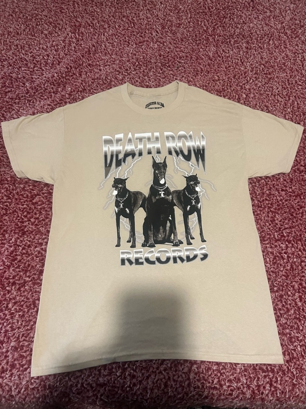 Death row records Graphic Dog T-Shirt